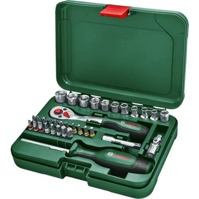 Bosch 34 Parça Cırcırlı Tornavida ve Lokma Takımı 1600A02BY1