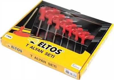 Eltos Alyan Takımı 7 Parça T Tipi Allen - Eltos