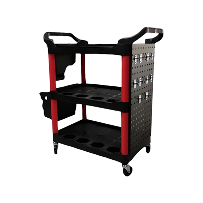 Nttools NTTC02 3 Raflı Aksesuarlı Alet Taşıma Arabası