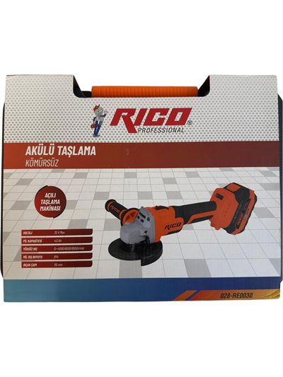 Rico 028-RE0030 Akülü Avuç Taşlama Makinesi