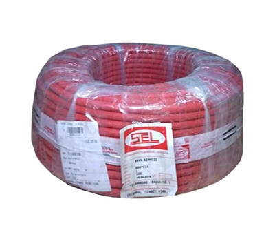Sel Hava Hortumu Oksijen-Hava Hortumu 8 Mm Kırmızı 100 Mt.