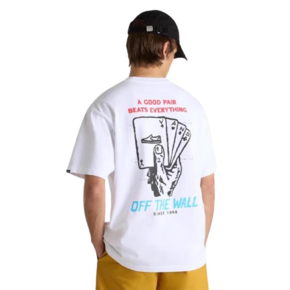 Vans A Good Pair Loose Ss VN000NTVWHT1 Beyaz Tişört