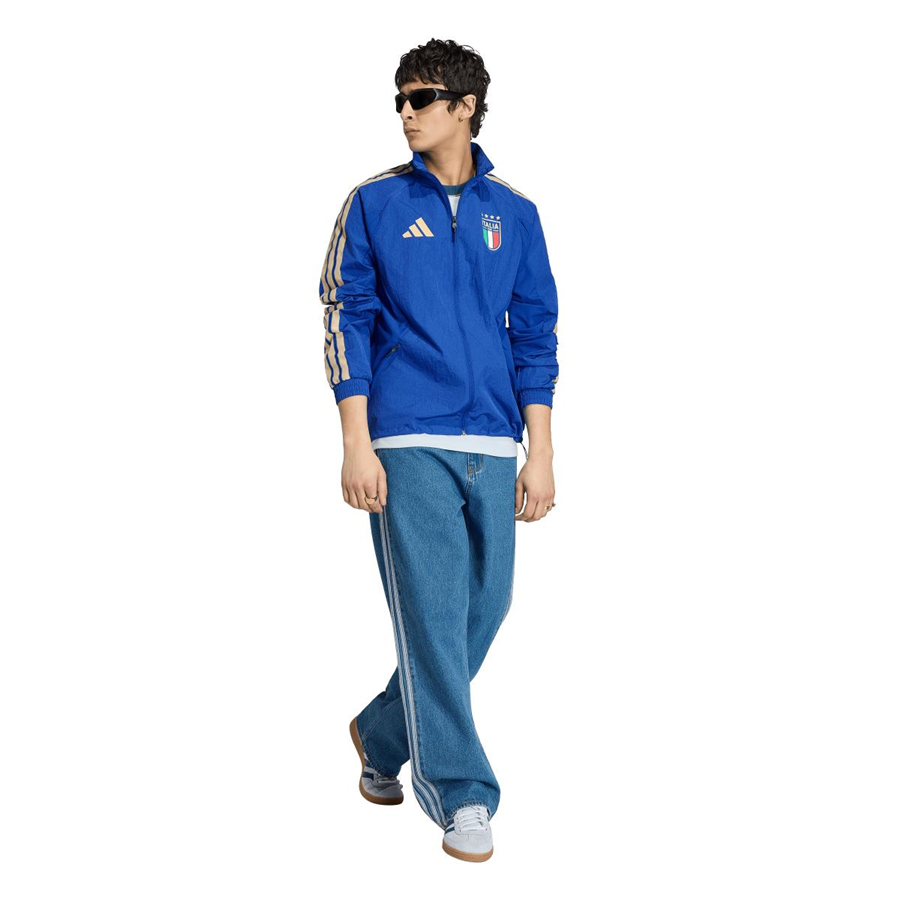 Adidas FIGC H AN JK JY9602 Mavi Sweatshirt