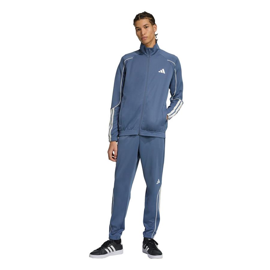 Adidas M 3S STADIUM TS JX5529 Mavi Eşofman Takımı