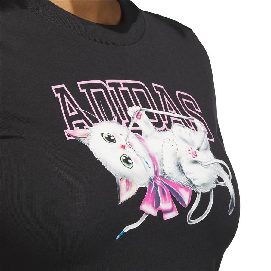Adidas W CO CAT CRO T JN2548 Siyah Tişört