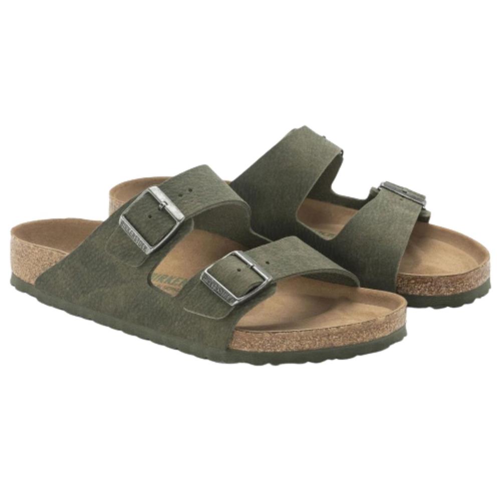 Birkenstock Arizona MF Desert Dust Vegan 1024544 Yeşil Terlik