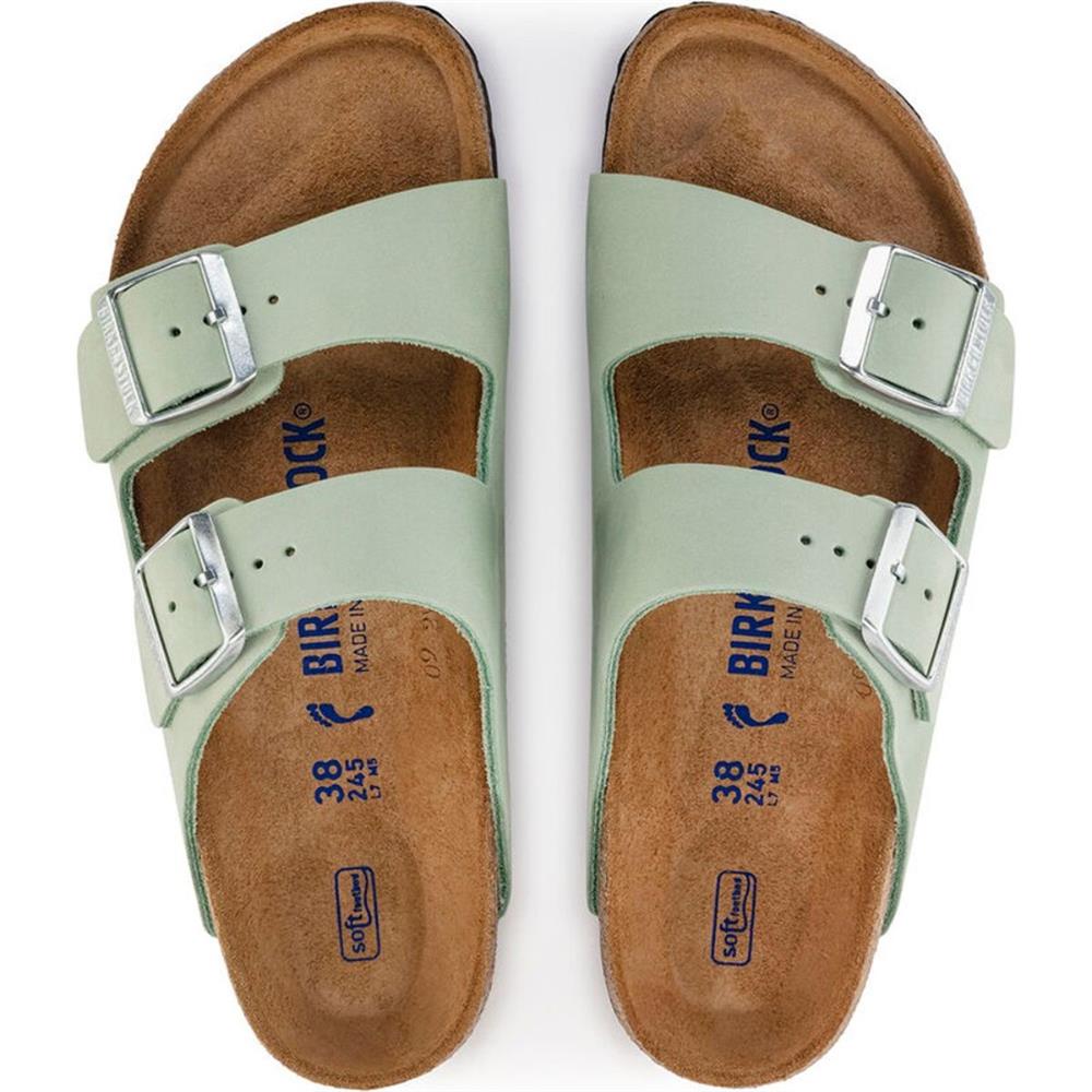 Birkenstock Arizona SFB NU 1024213 Yeşil Terlik
