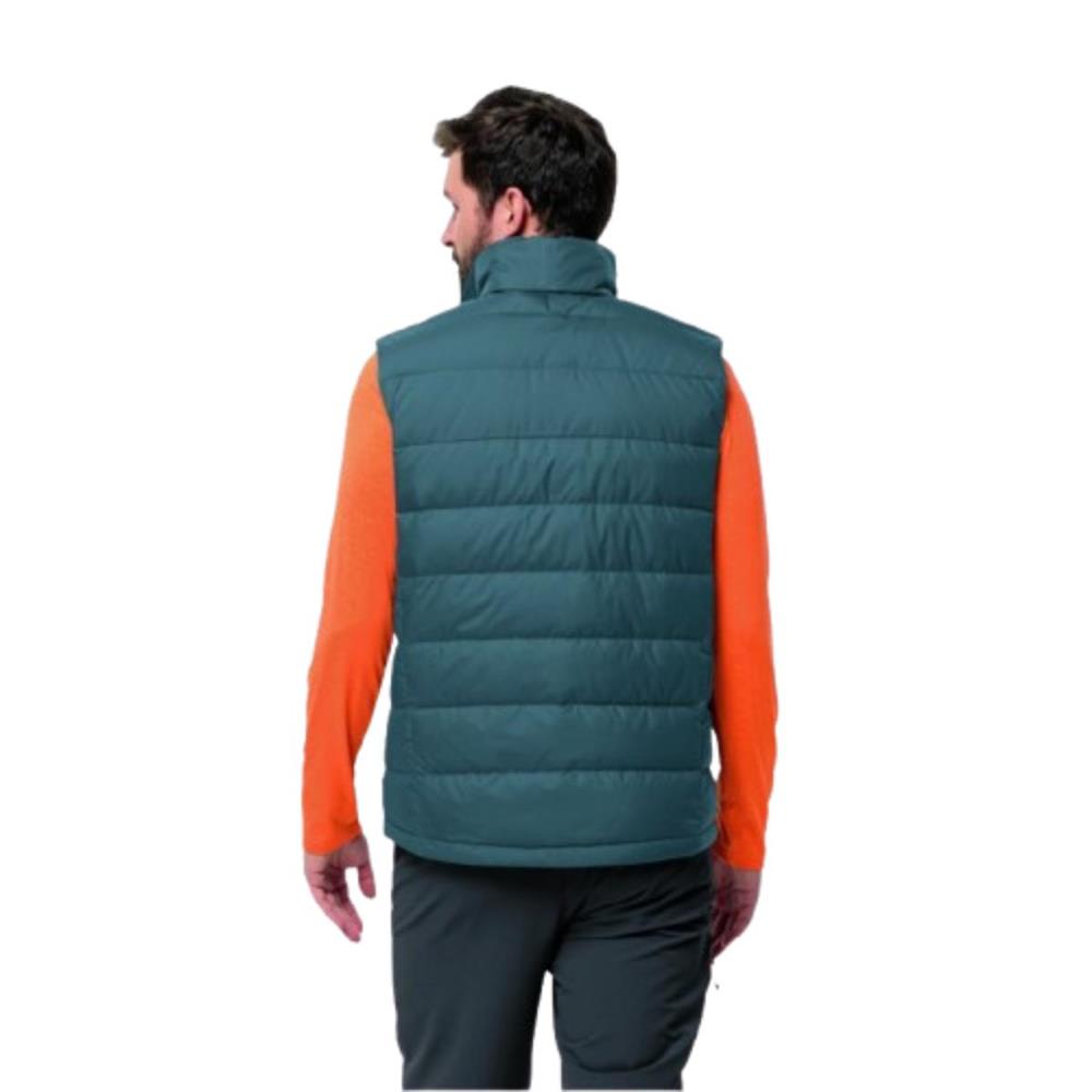 Jack Wolfskin Ather Down Vest M 1207691-C0412 Lacivert Mont