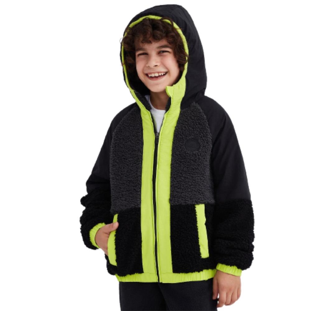 Skechers B Outdoor Fleece Full Zip Sherpa SK232203-001 Siyah Mont