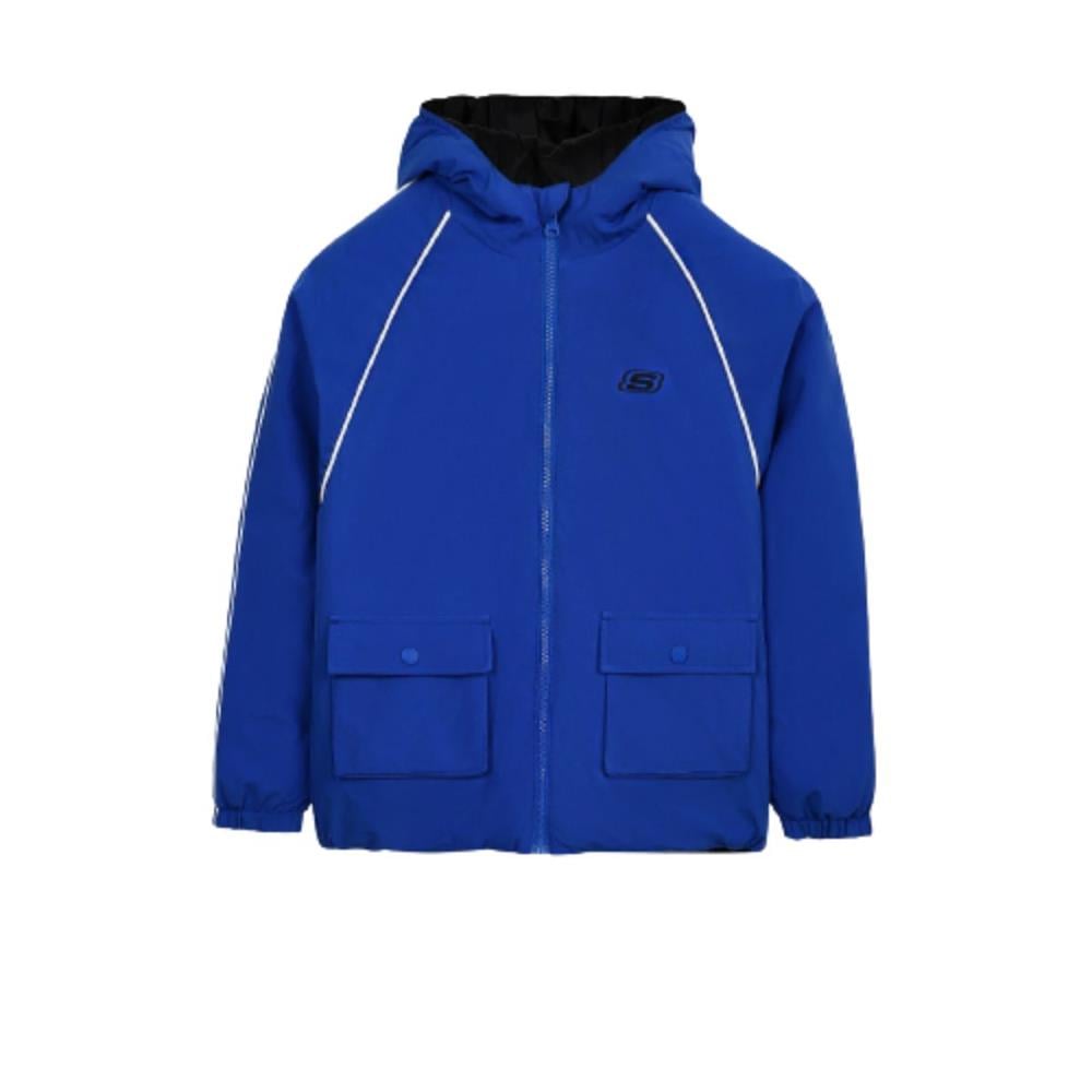 Skechers B Outerwear Reversible Coated Jacket SK232025-403 Mavi Mont