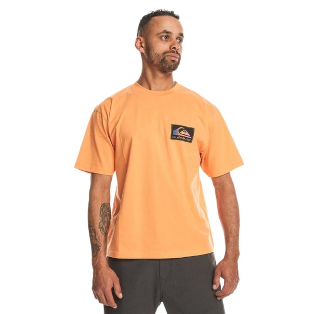 Quiksilver Back Flash Ss EQYZT07605-25178 Turuncu Tişört