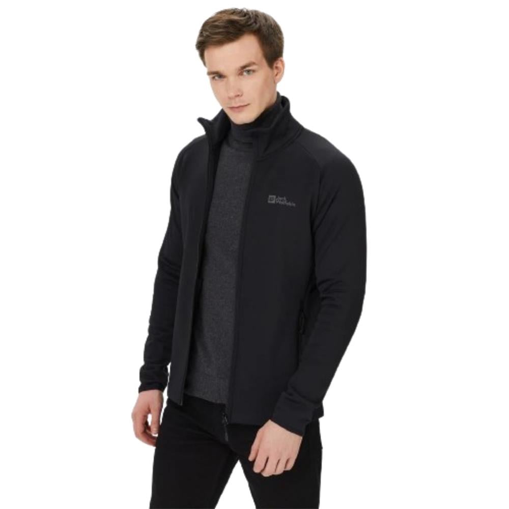Jack Wolfskin Baiselberg Fz 1711381-6000 Siyah Polar