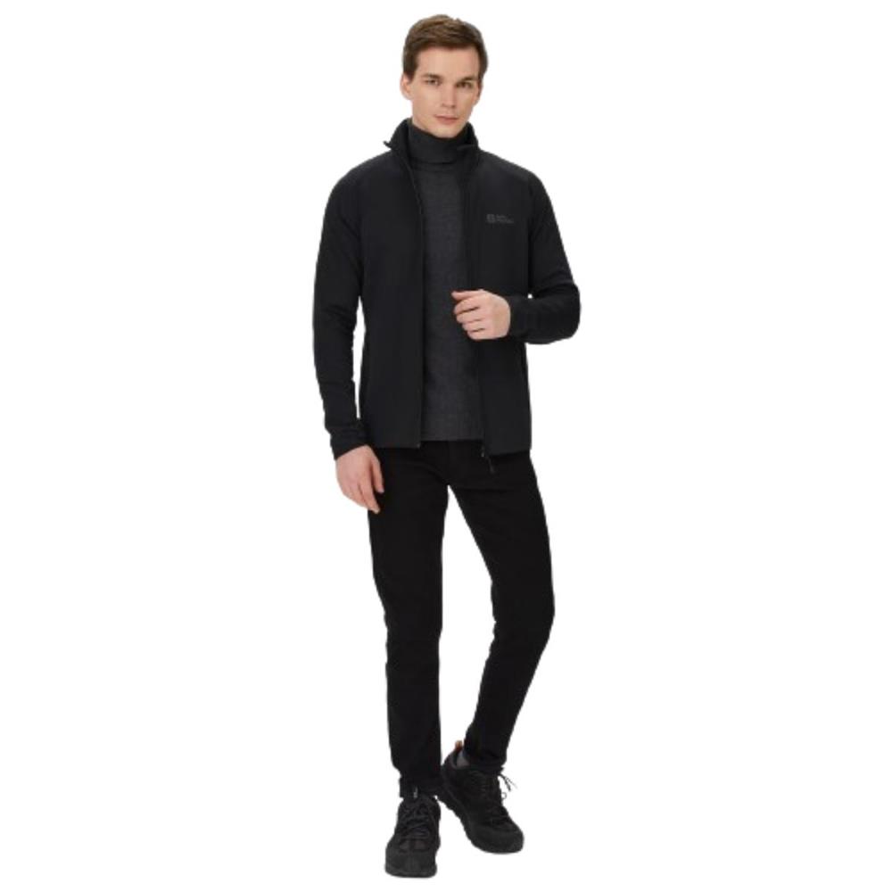 Jack Wolfskin Baiselberg Fz 1711381-6000 Siyah Polar