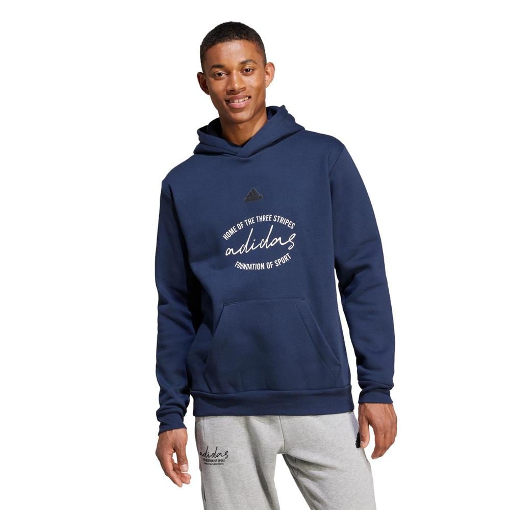 Adidas BL FL HD GD Q3 IW3567 Mavi Sweatshirt