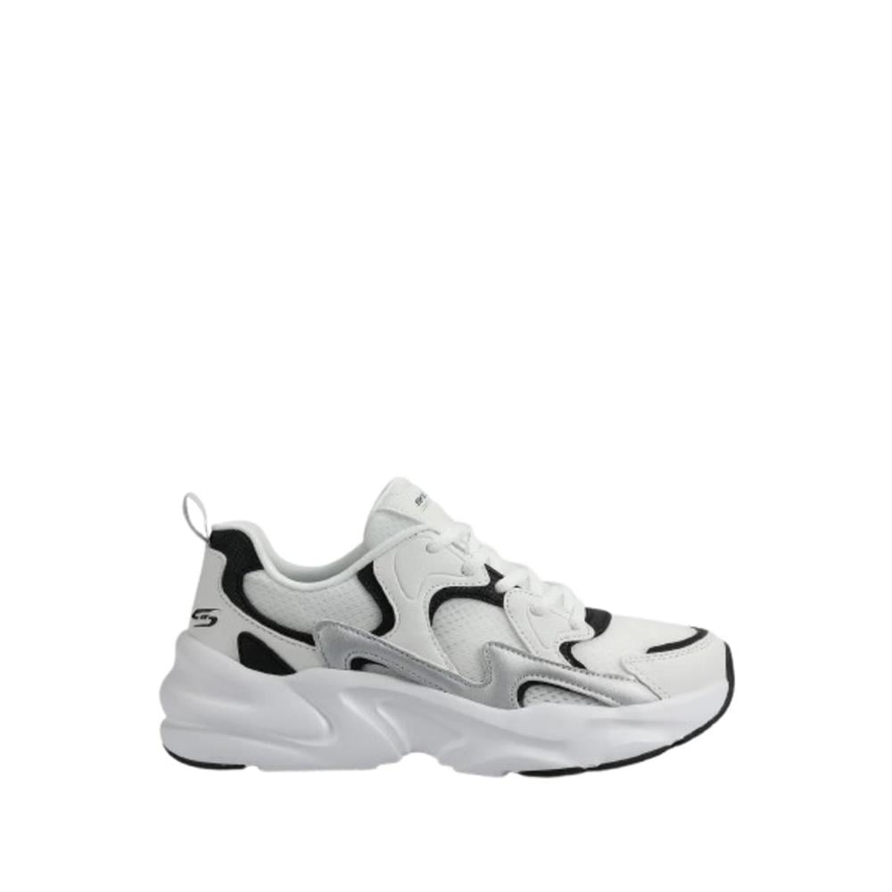Skechers Bobs Bamina 2 - Tides Revitalized 117364-WBKS Beyaz Günlük Sneaker