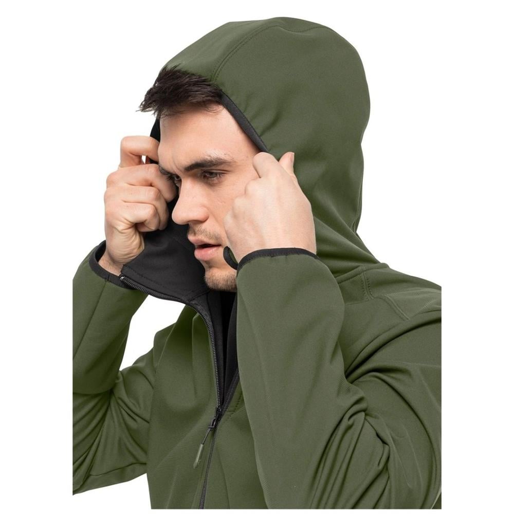 Jack Wolfskin Bornberg Hoody 1307471-4161 Yeşil Ceket