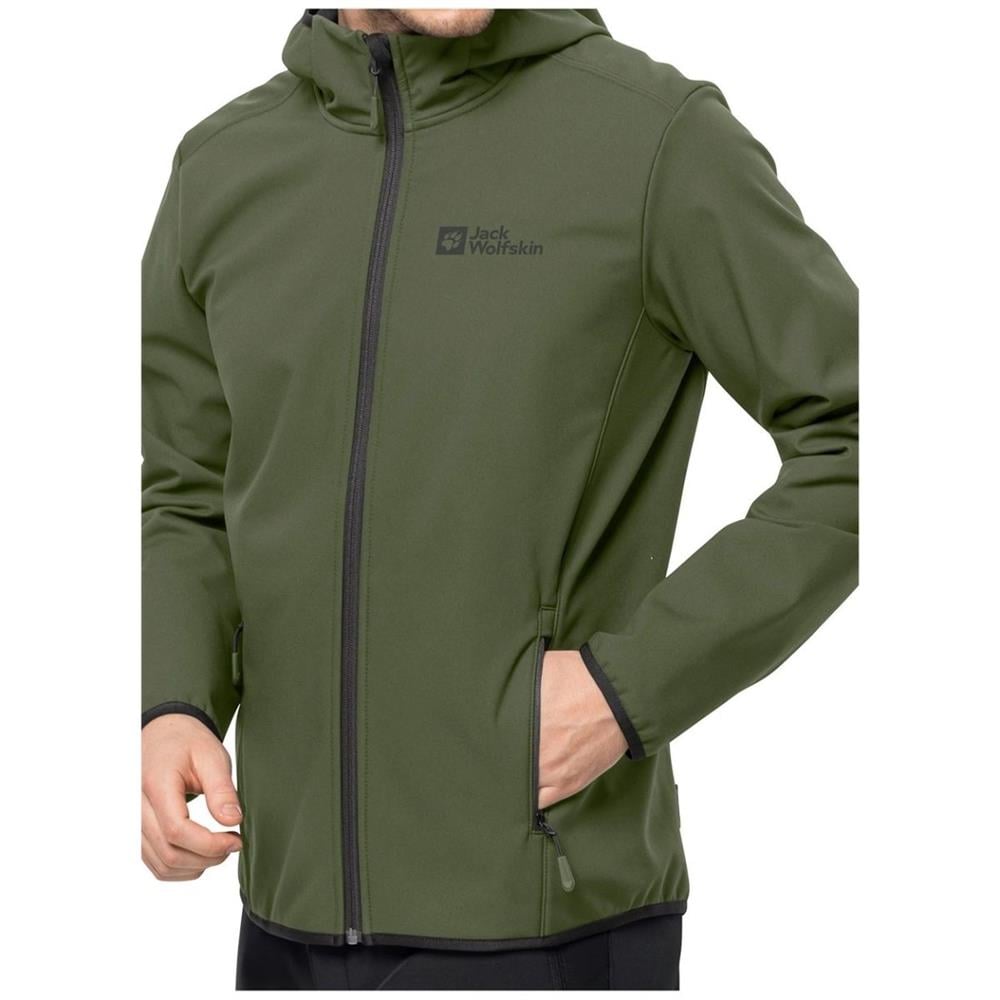 Jack Wolfskin Bornberg Hoody 1307471-4161 Yeşil Ceket
