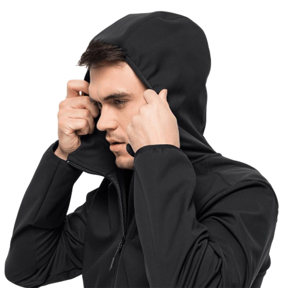 Jack Wolfskin Bornberg Hoody 1307471-6000 Siyah Ceket