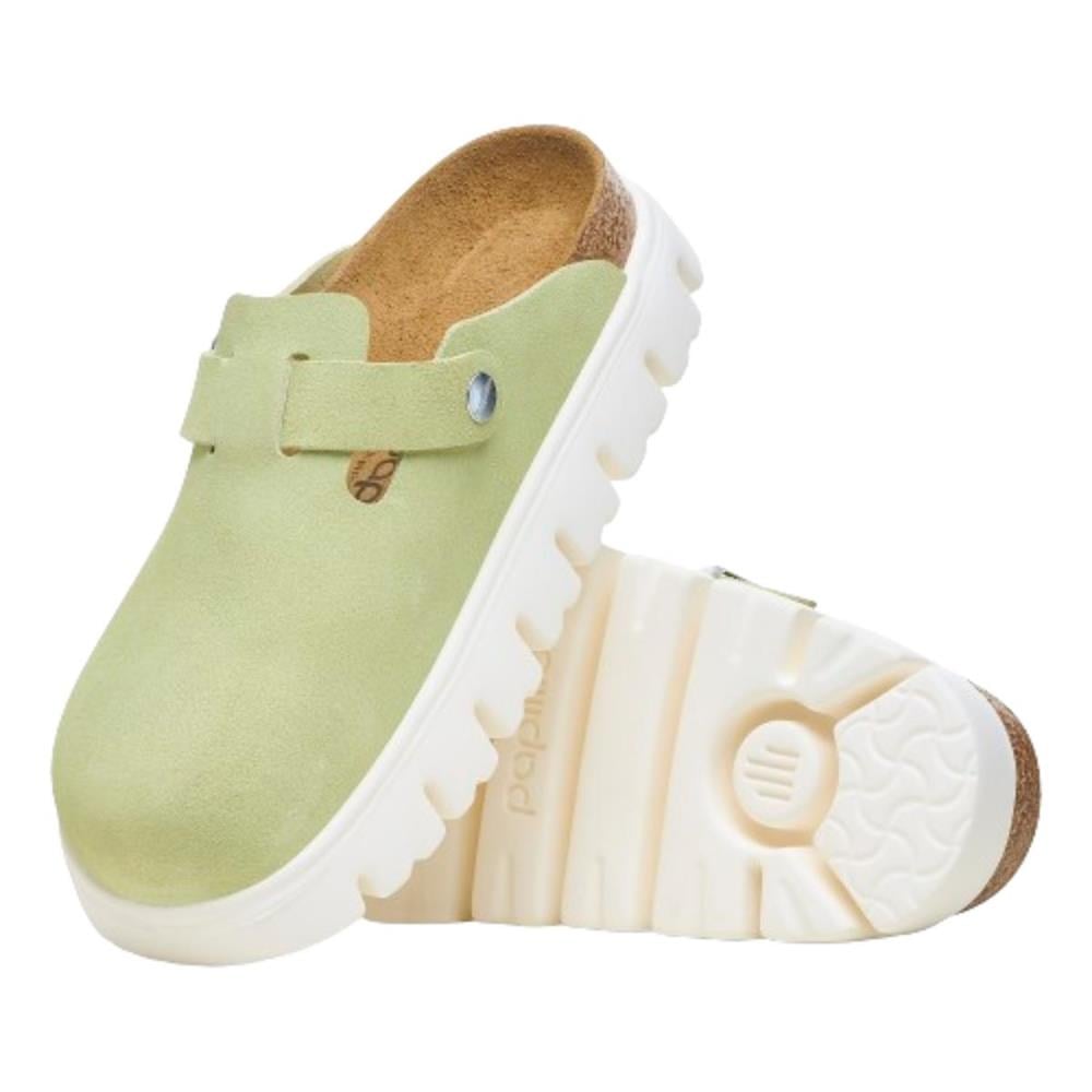 Birkenstock Boston Chunky VL 1026881 Yeşil Terlik