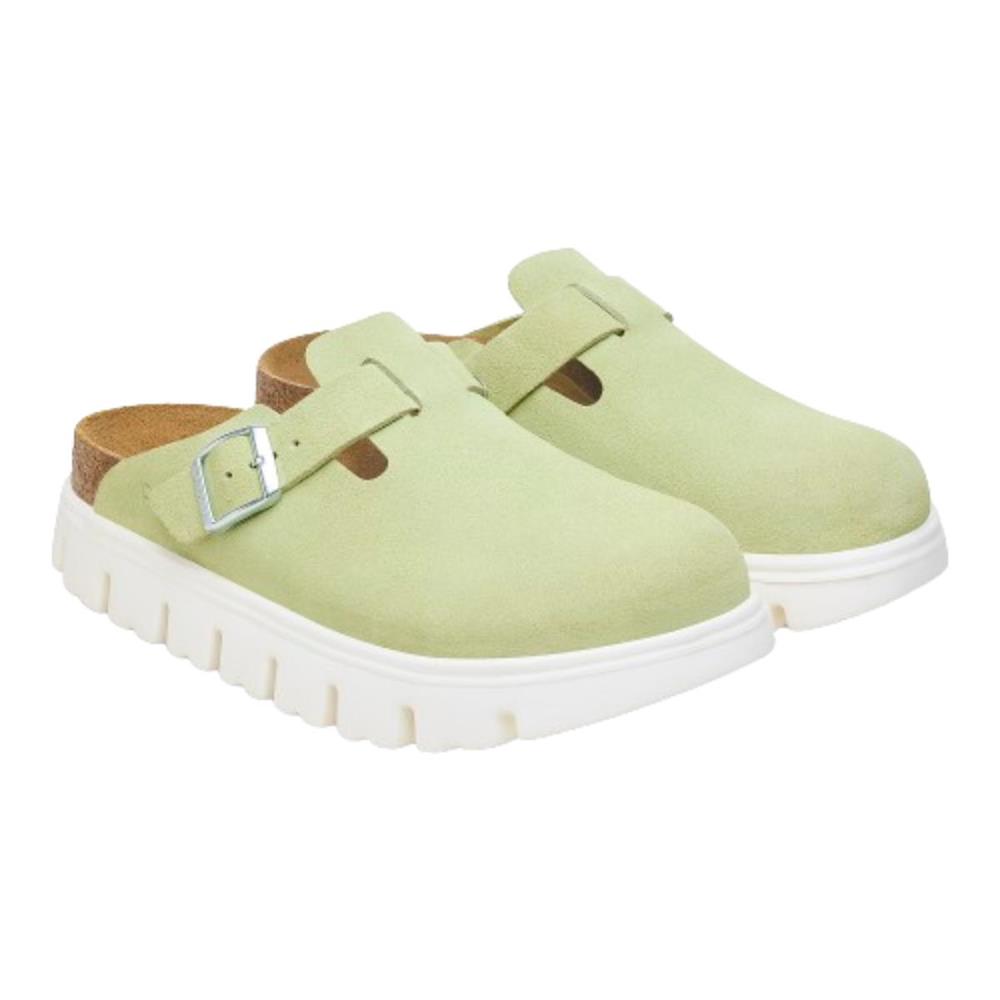 Birkenstock Boston Chunky VL 1026881 Yeşil Terlik