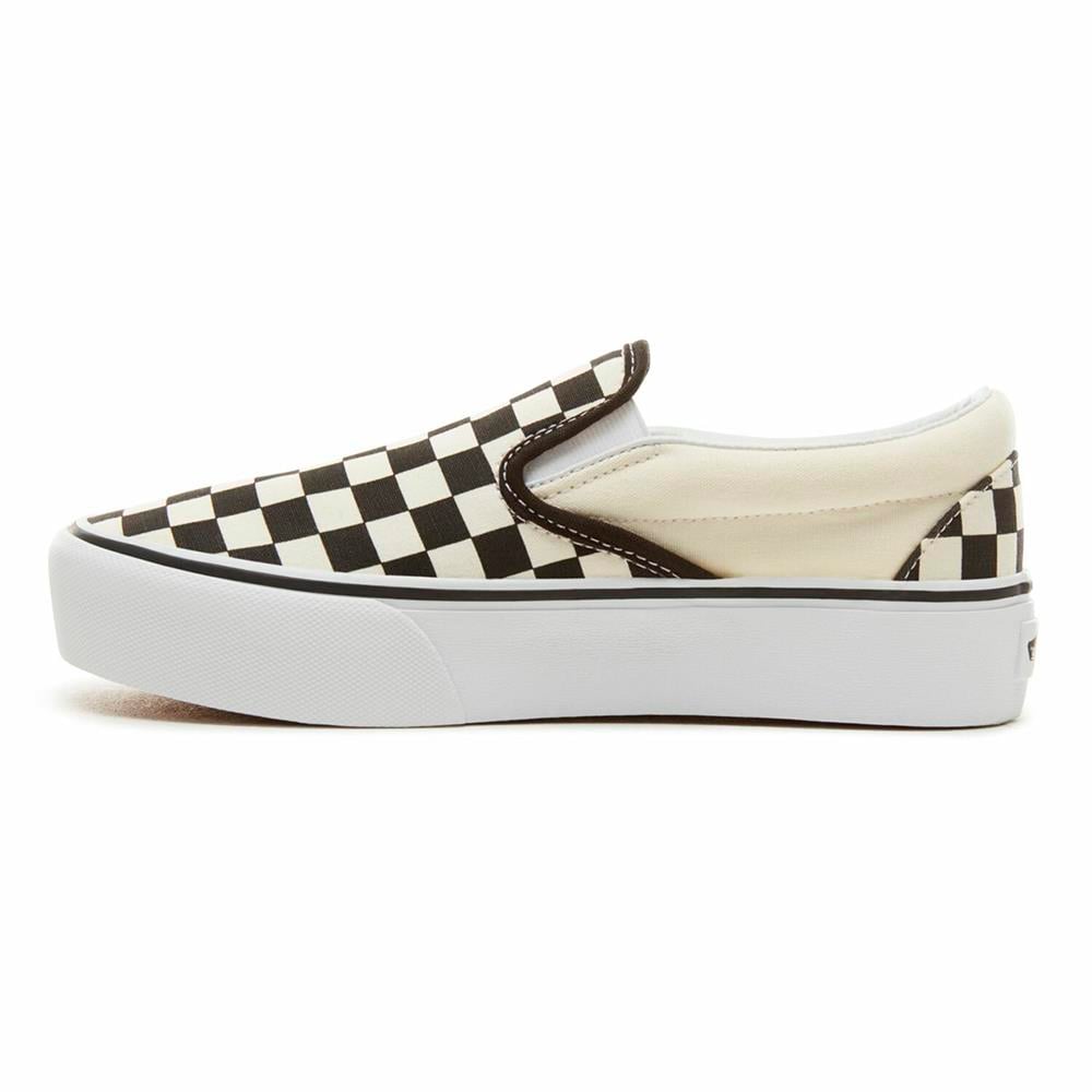 Vans Classic Slip-On Platform VN00018EBWW1 Beyaz Günlük Sneaker
