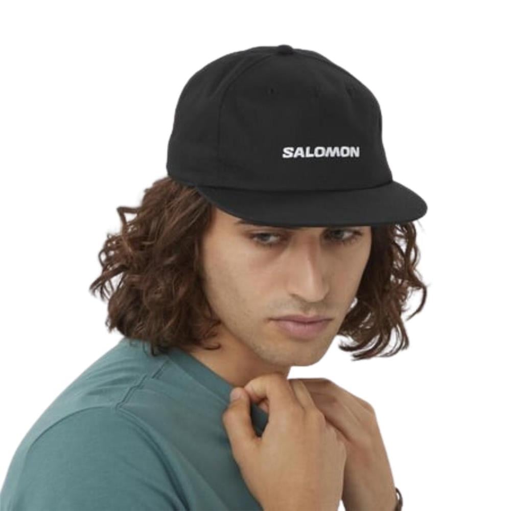 Salomon Cap Flat U LC2528100 Siyah Şapka