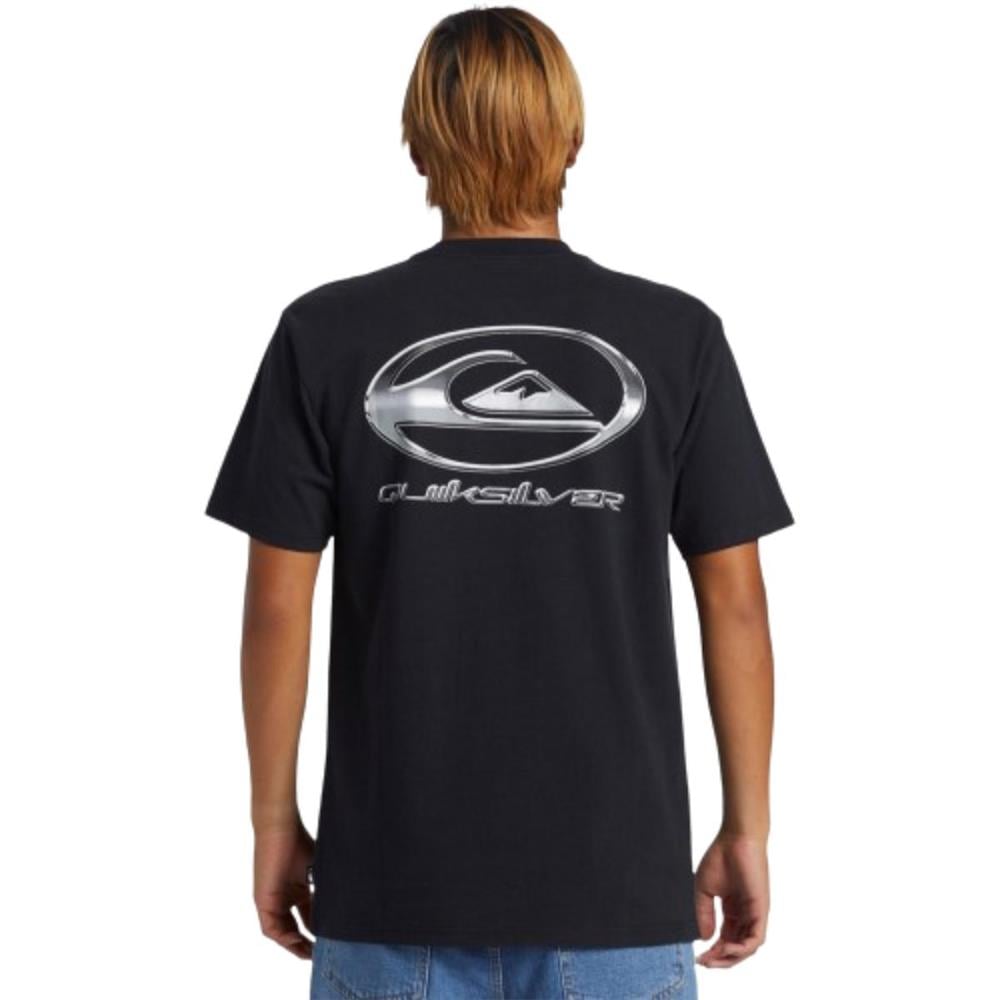 Quiksilver Chrome Logo Ss Stn AQYZT09545-10010 Siyah Tişört