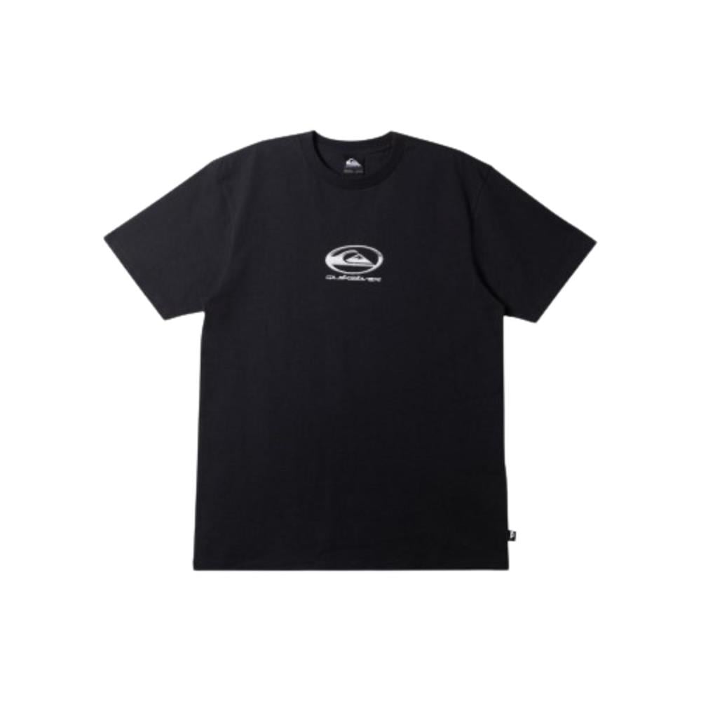 Quiksilver Chrome Logo Ss Stn AQYZT09545-10010 Siyah Tişört