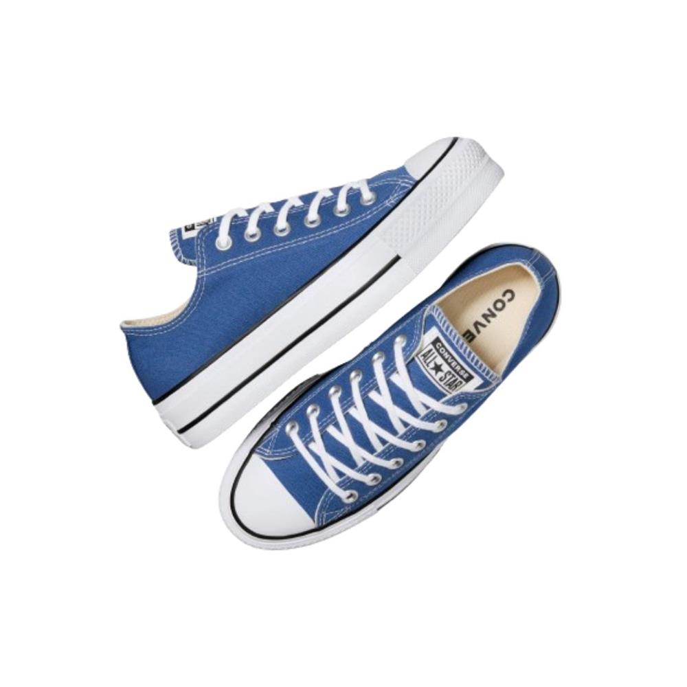 Converse Chuck Taylor All Star Lıft Platform Low Top A08289C Mavi Günlük Sneaker