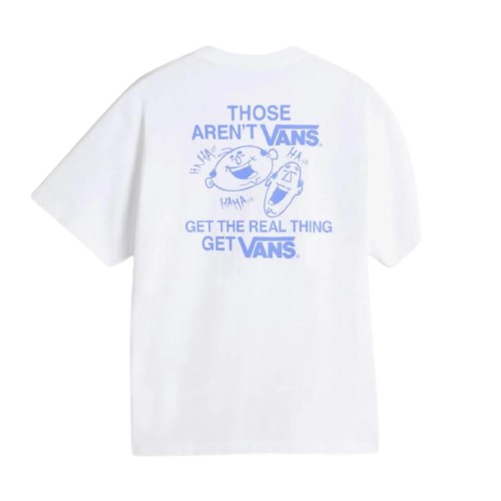 Vans Chuckling Duo Loose Ss VN000NU0WHT1 Beyaz Tişört