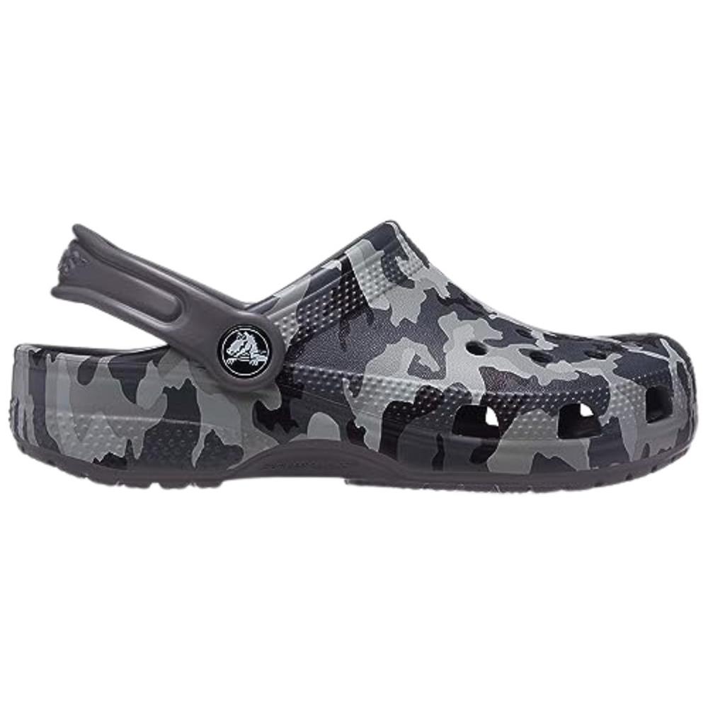 Crocs Classic Camo Clog K 207594-097 Siyah Terlik