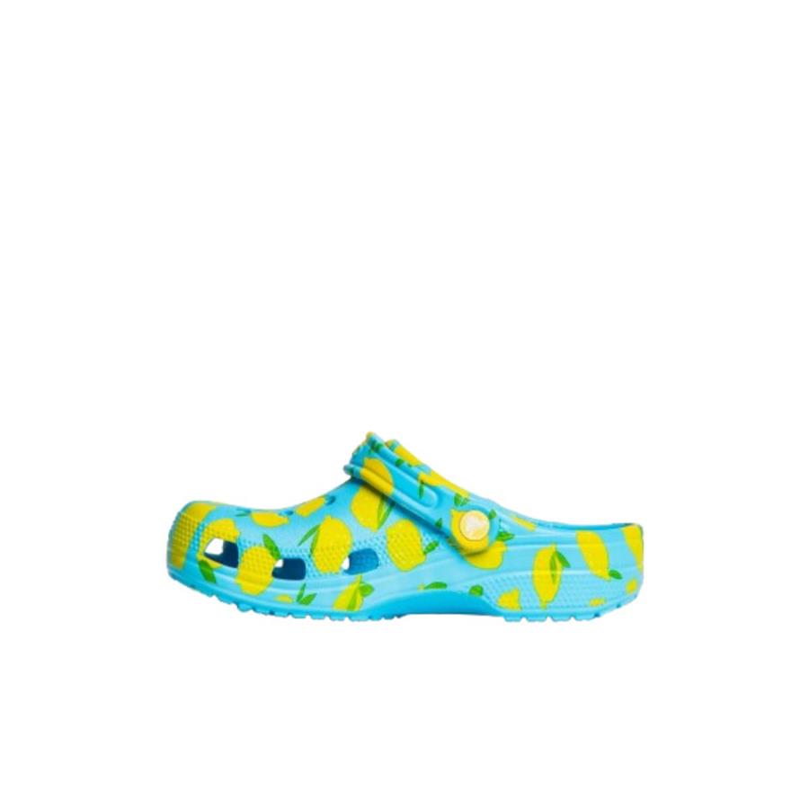 Crocs Classic Fresh Fruits Clog 211008-4WD Mavi Terlik