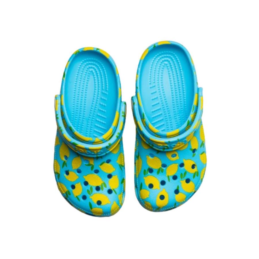 Crocs Classic Fresh Fruits Clog 211008-4WD Mavi Terlik
