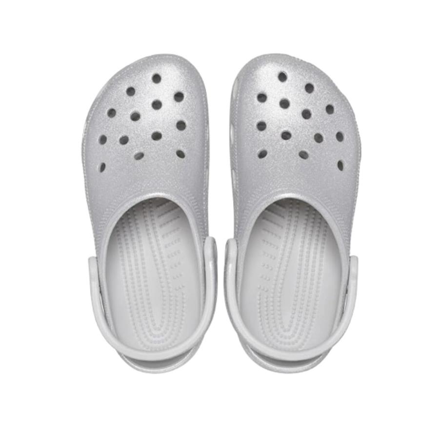 Crocs Classic Glitter Clog 205942-0IC Gri Terlik