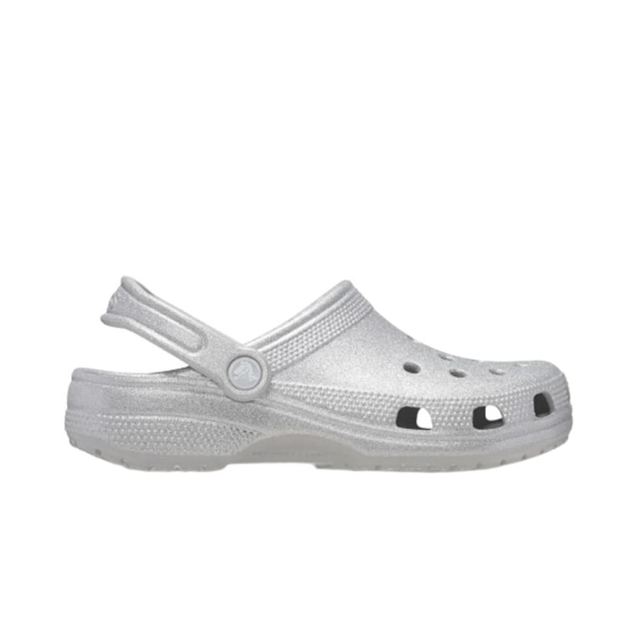 Crocs Classic Glitter Clog 205942-0IC Gri Terlik