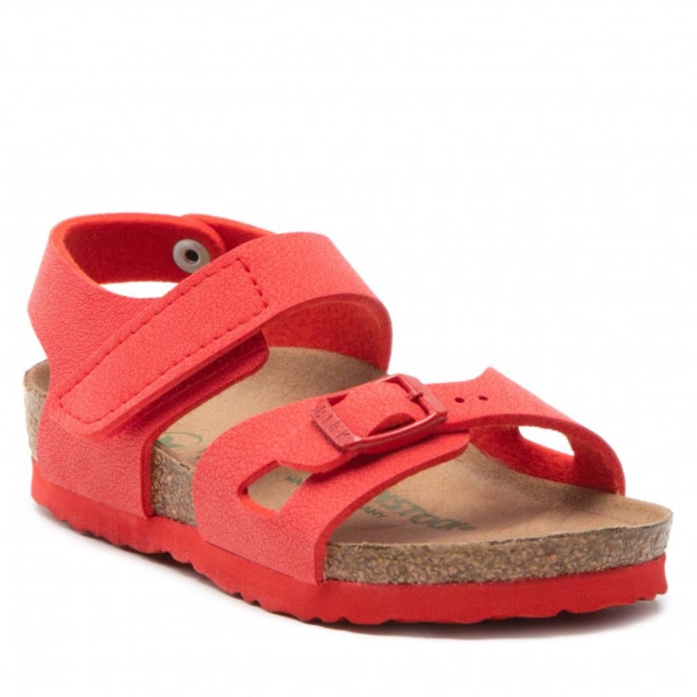 Birkenstock Colorado Kids BF Earthy Vegan 1023364 Kırmızı Sandalet