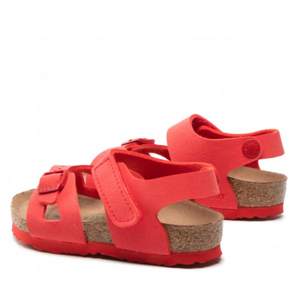 Birkenstock Colorado Kids BF Earthy Vegan 1023364 Kırmızı Sandalet