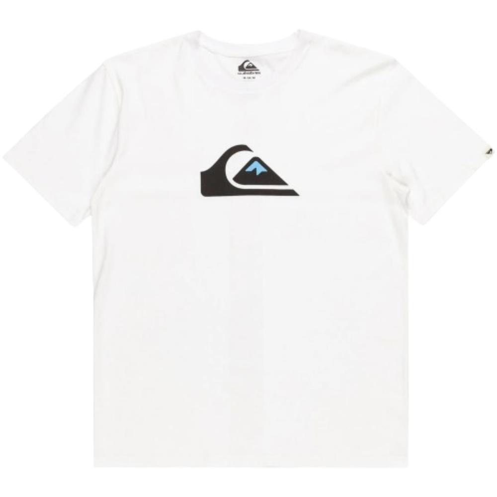 Quiksilver Comp Logo Ss EQYZT07658-10 Beyaz Tişört