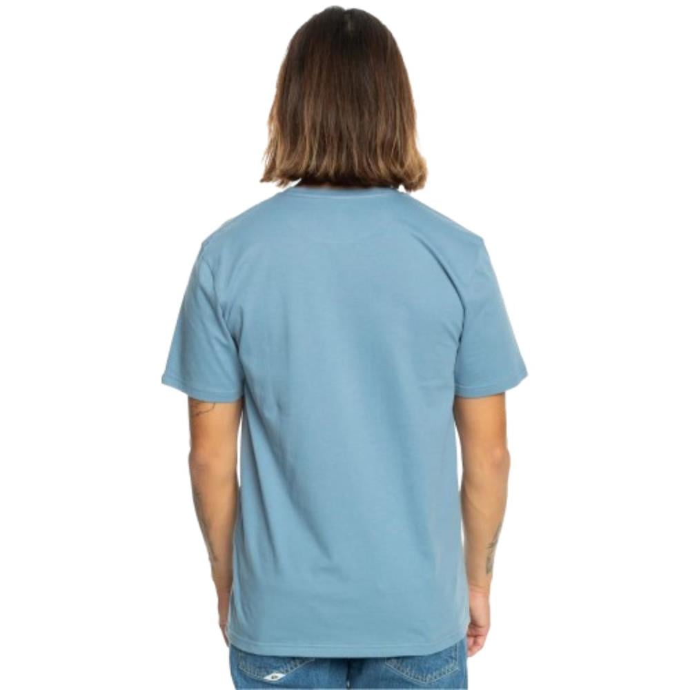 Quiksilver Comp Logo Ss EQYZT07658-18406 Mavi Tişört