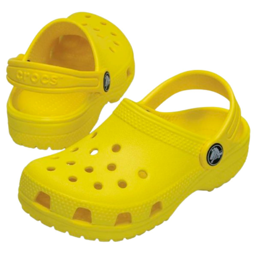 Crocs Classic Clog T 206990-7C1 Sarı Terlik