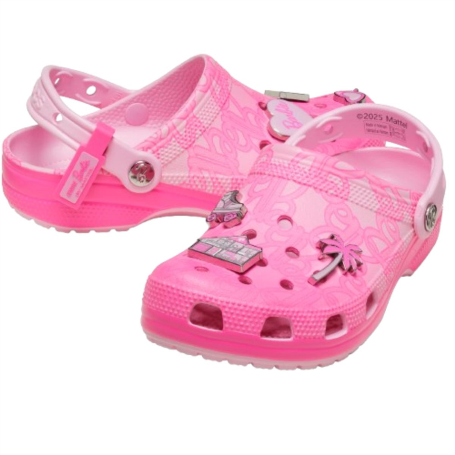 Crocs Mattel Pink Barbie Cls Clg 211405-90H Pembe Terlik