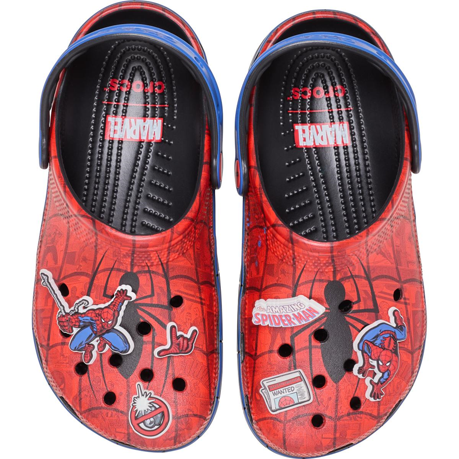 Crocs SpidermanWebClsClg 211408-90H Kırmızı Terlik