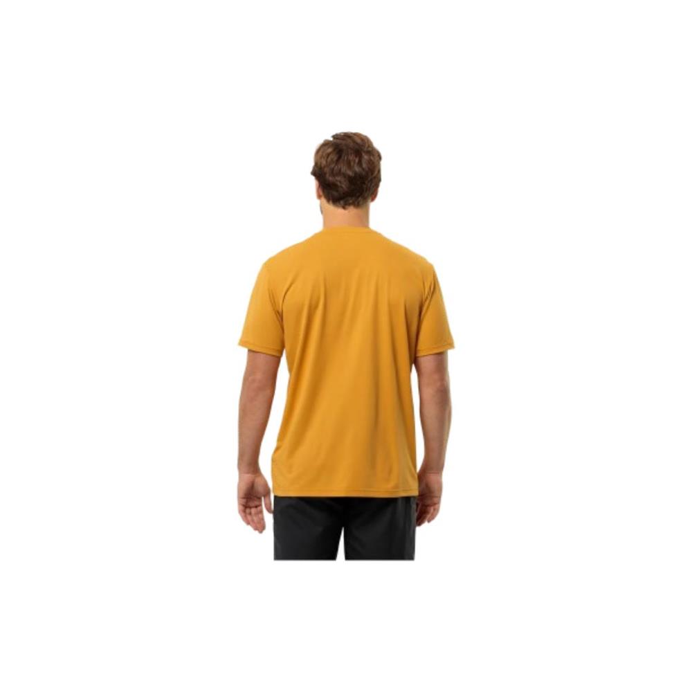 Jack Wolfskin Delgami S/S M 1809811TR-58 Sarı Tişört