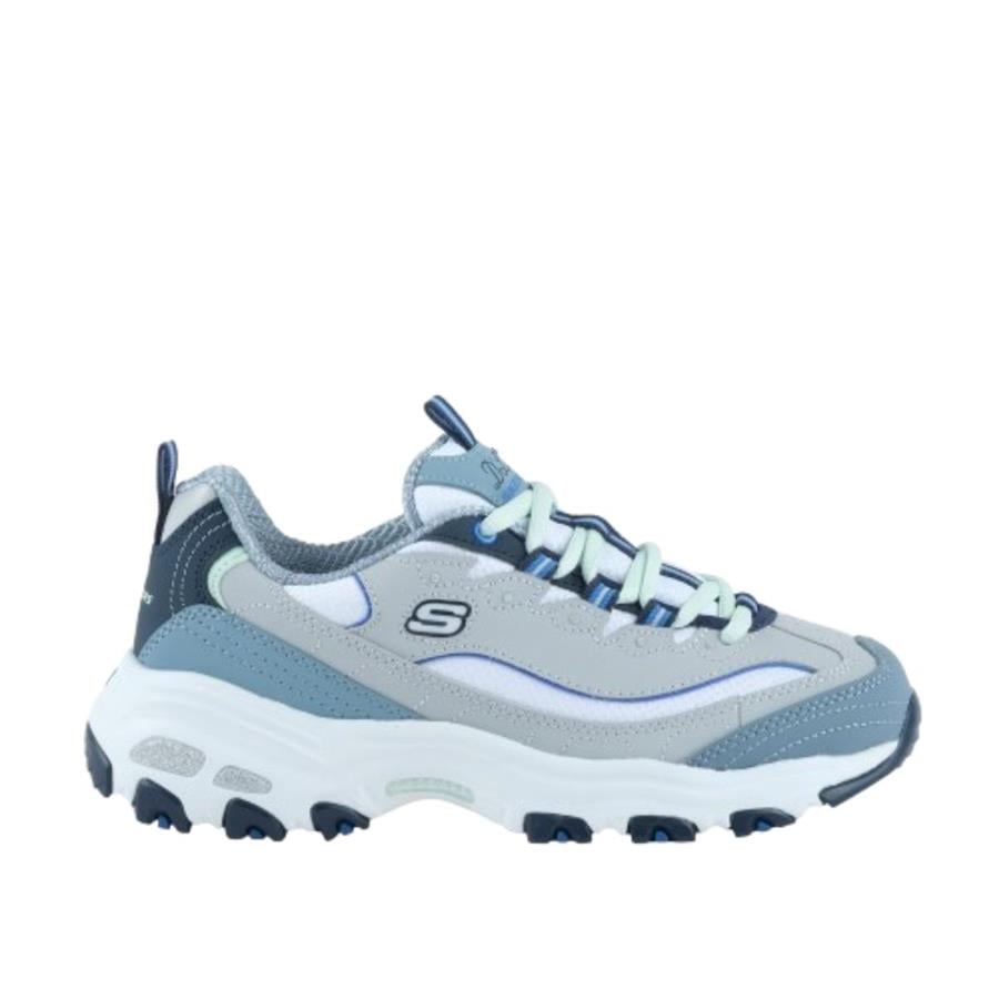 Skechers DLites - Cool Change 13143-GYBL Gri Günlük Sneaker