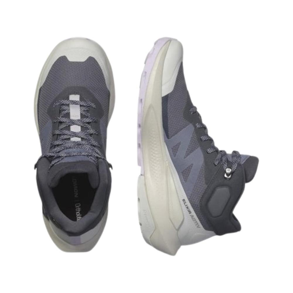 Salomon Elixir Activ Mid Gtx W L47457400 Gri Outdoor Ayakkabı
