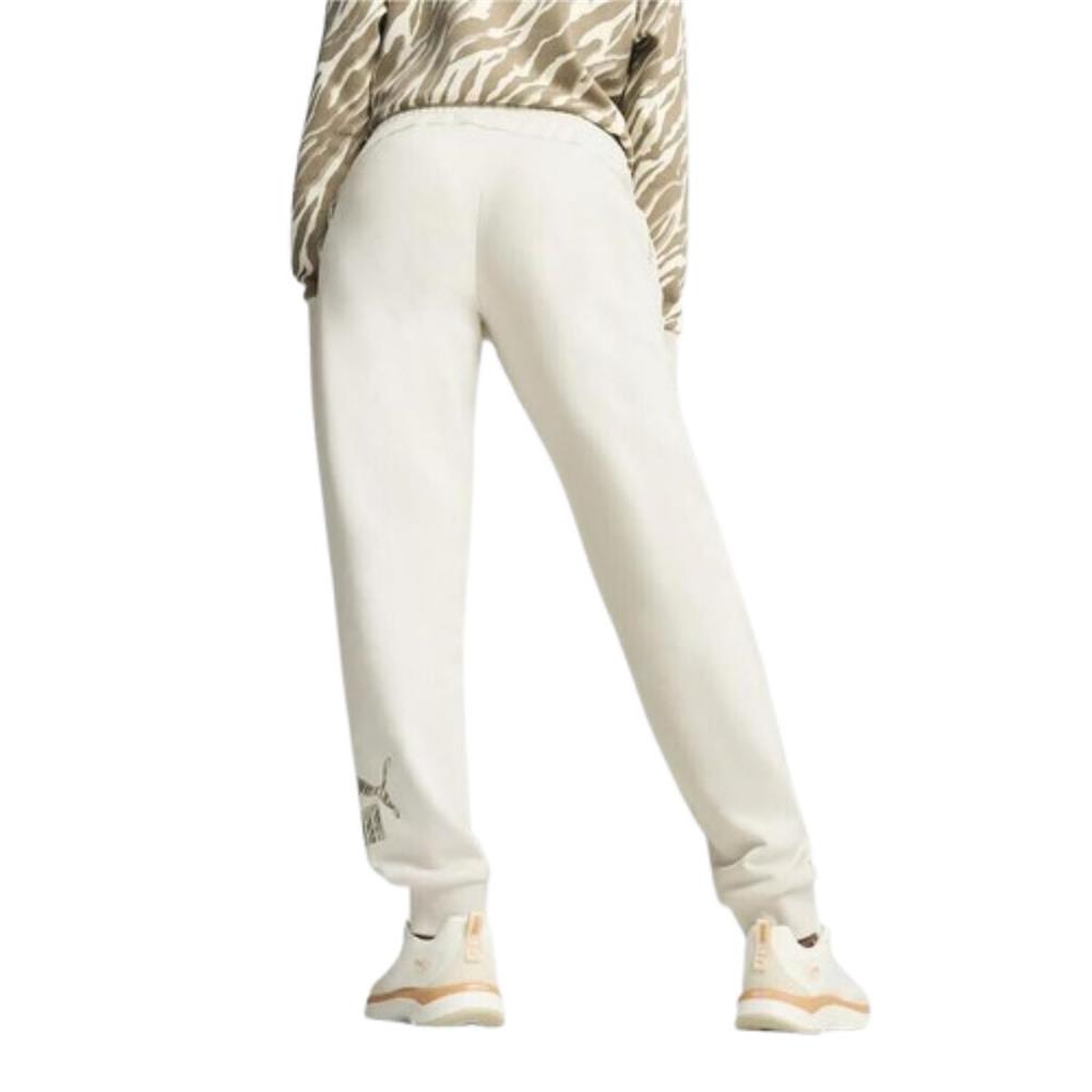 Puma Ess+ Animal Pants FL 681496-87 Bej Eşofman Altı