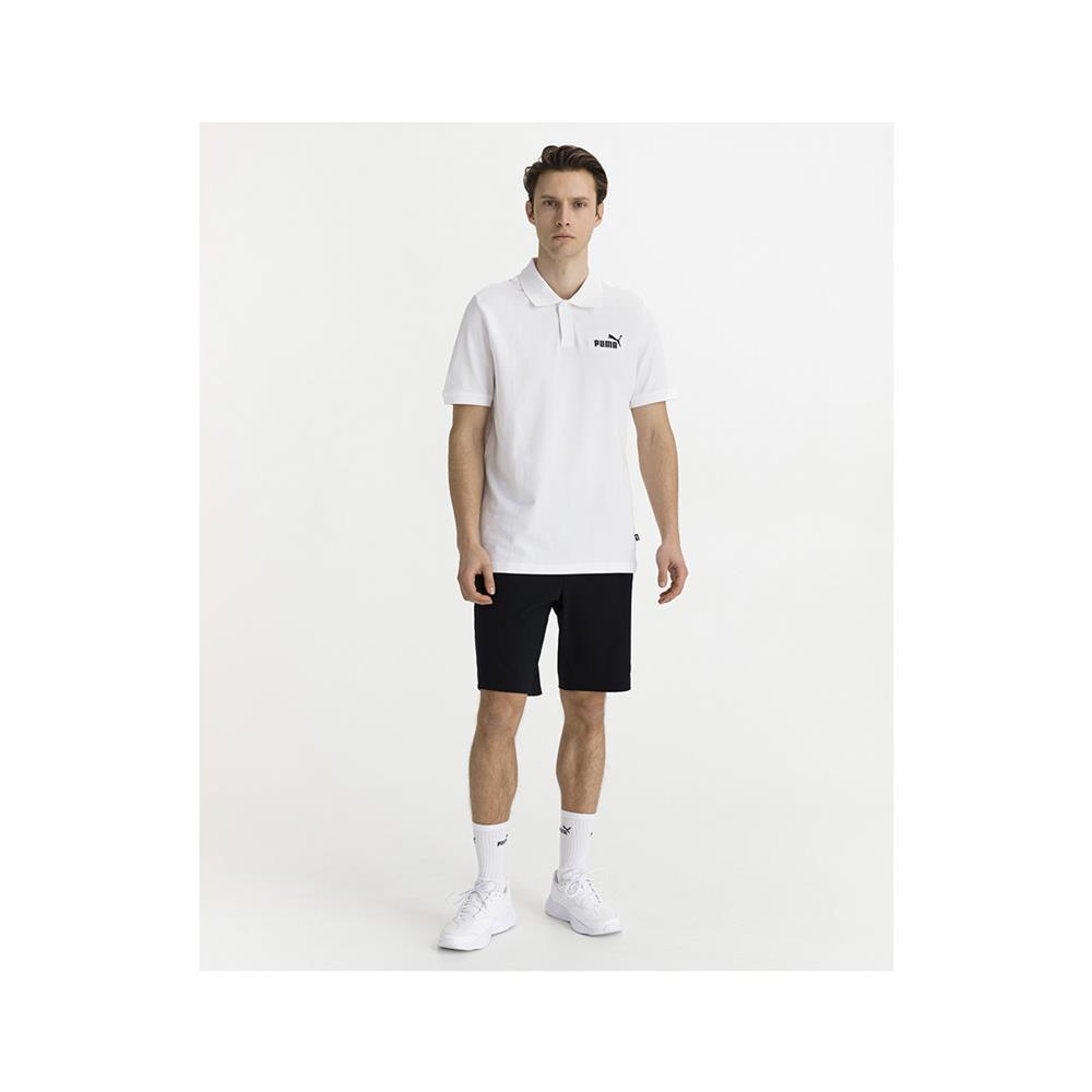 Puma Ess Pique Polo 586674-02 Beyaz Tişört