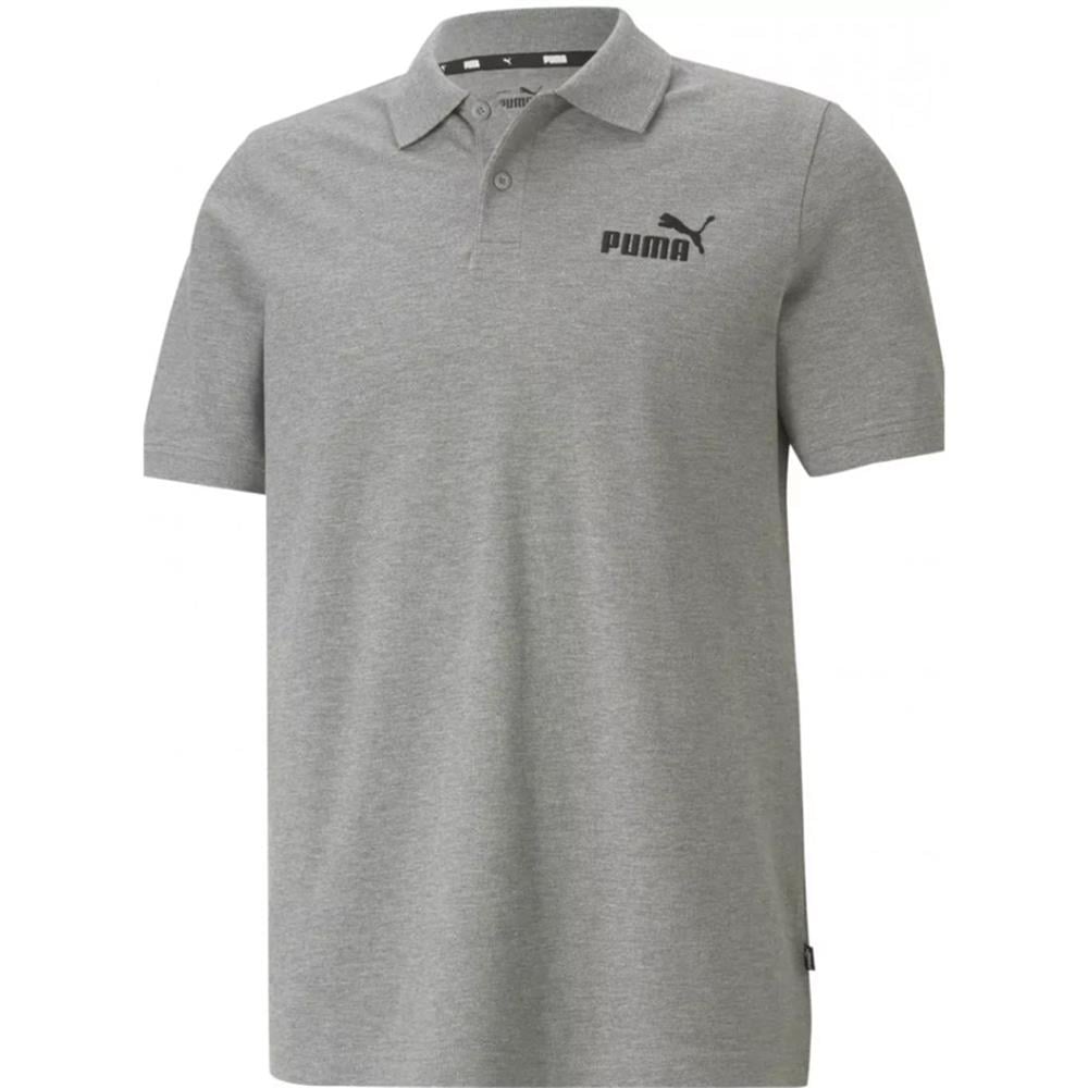 Puma Ess Pique Polo 586674-03 Gri Tişört