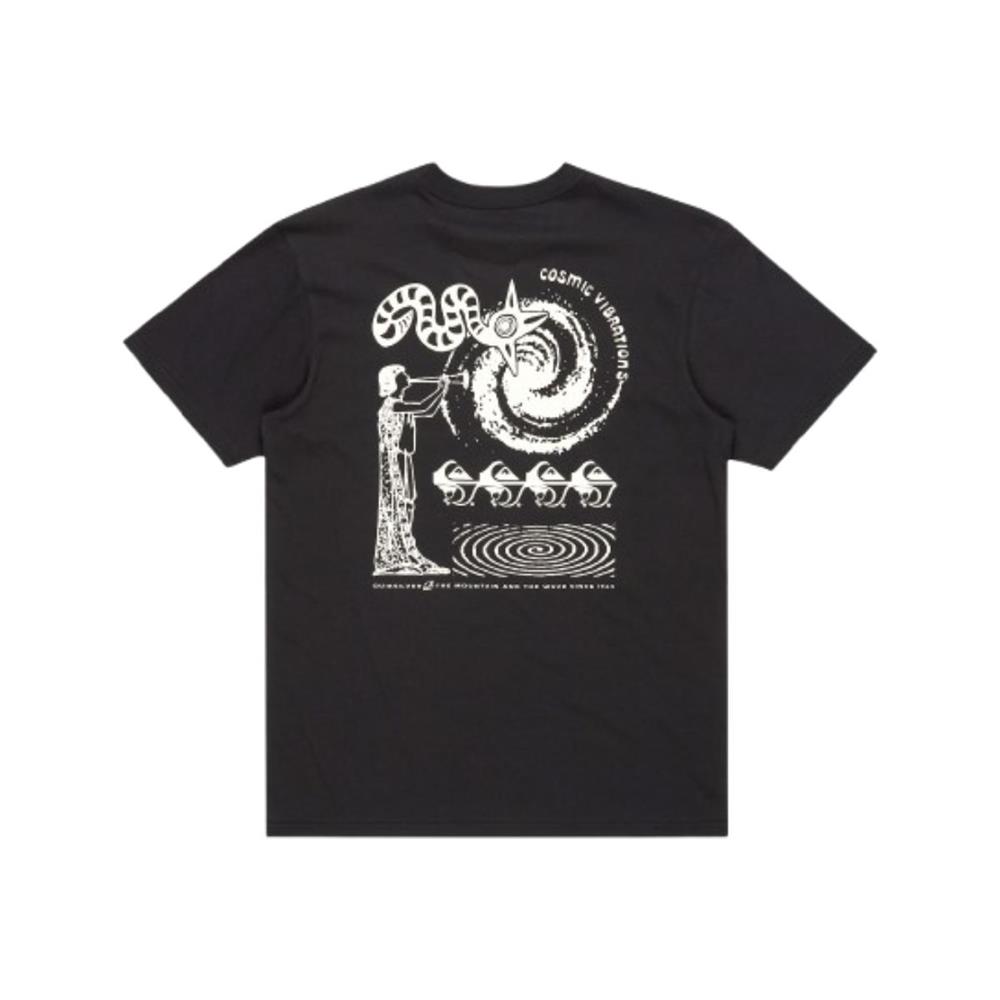 Quiksilver Ev Cosmic Vibrations Ss EQYZT08053-KVJ0 Siyah Tişört