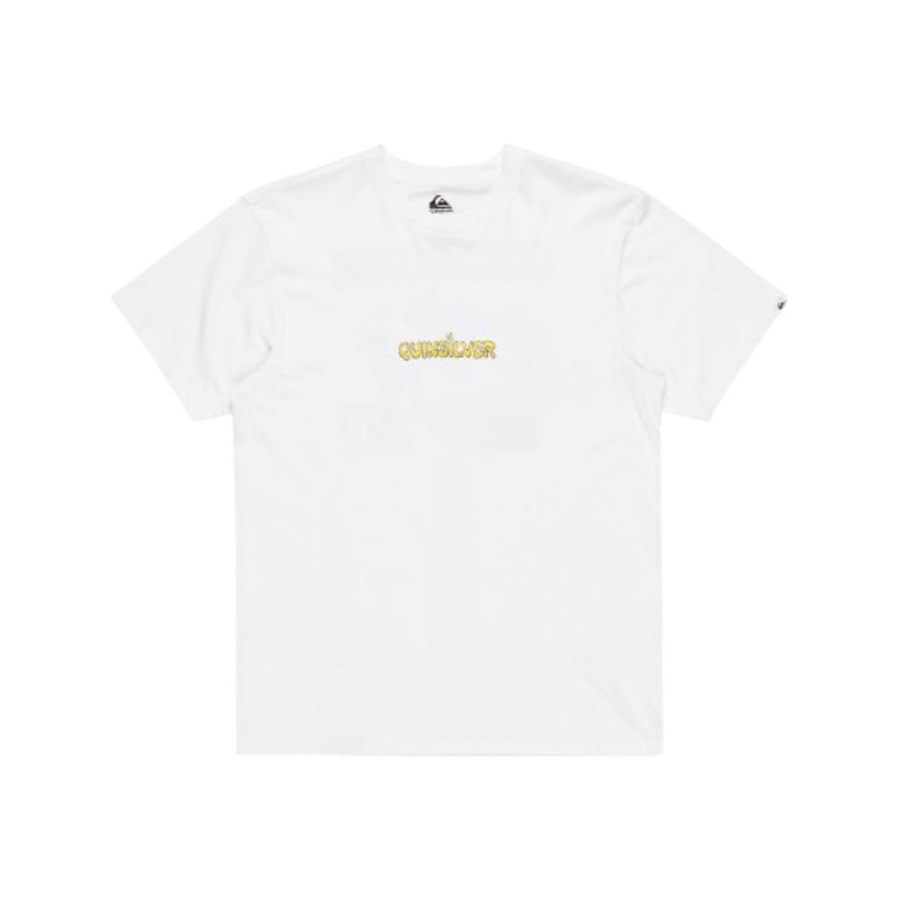 Quiksilver Ev Disconnect Effects Ss EQYZT08049-908 Beyaz Tişört